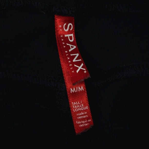 Spanx Size Medium M Navy Blue The Perfect Pant Ankle Length Pull On Pants - Picture 3 of 7
